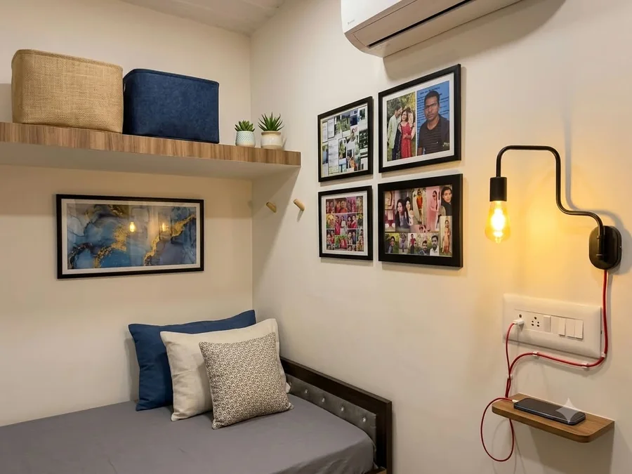 Bedside Shelf Corner