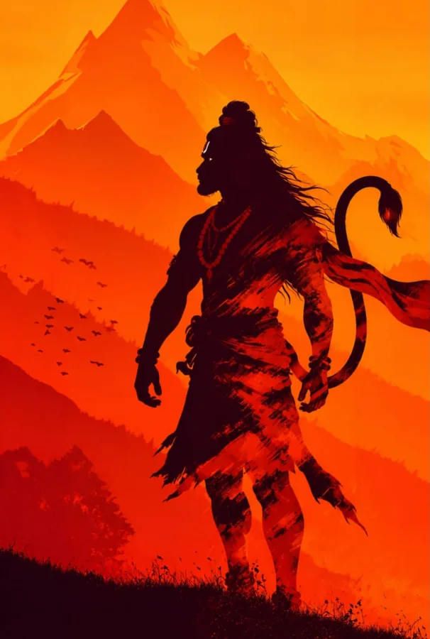 Hanuman at Dawn